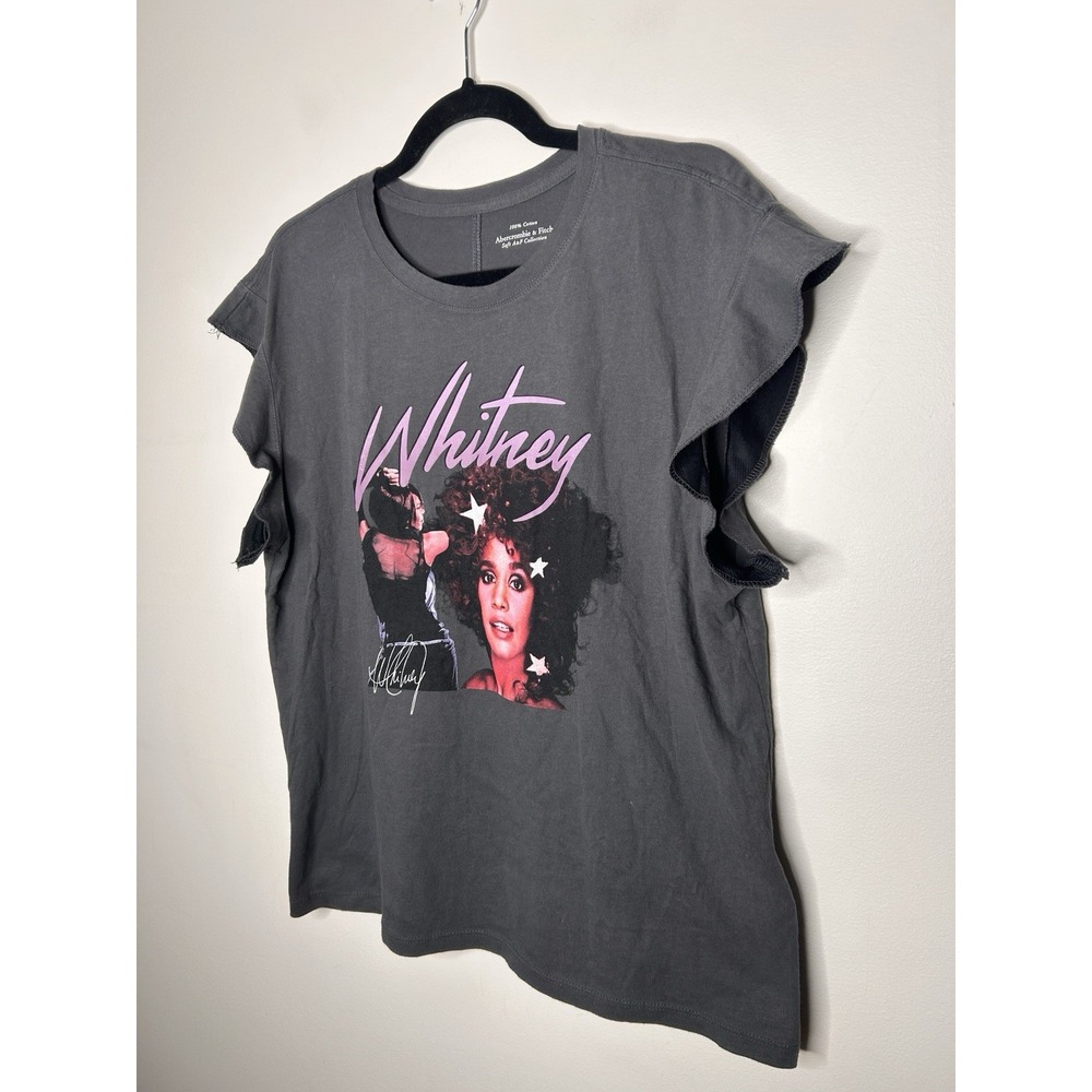 Abercrombie & Fitch Soft A&F Collection Whitney Houston Sleeveless Tee Medium - Picture 2 of 12
